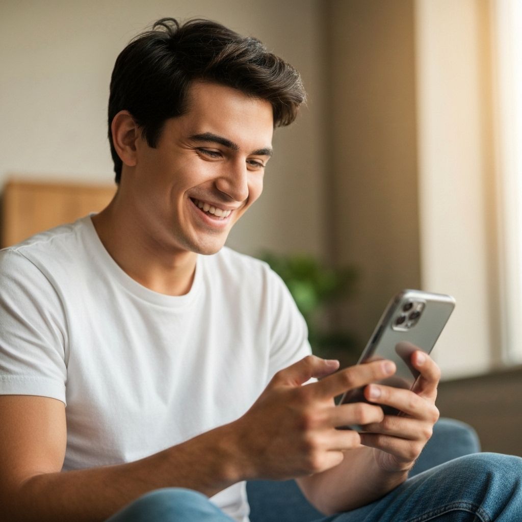 Person using Madar app